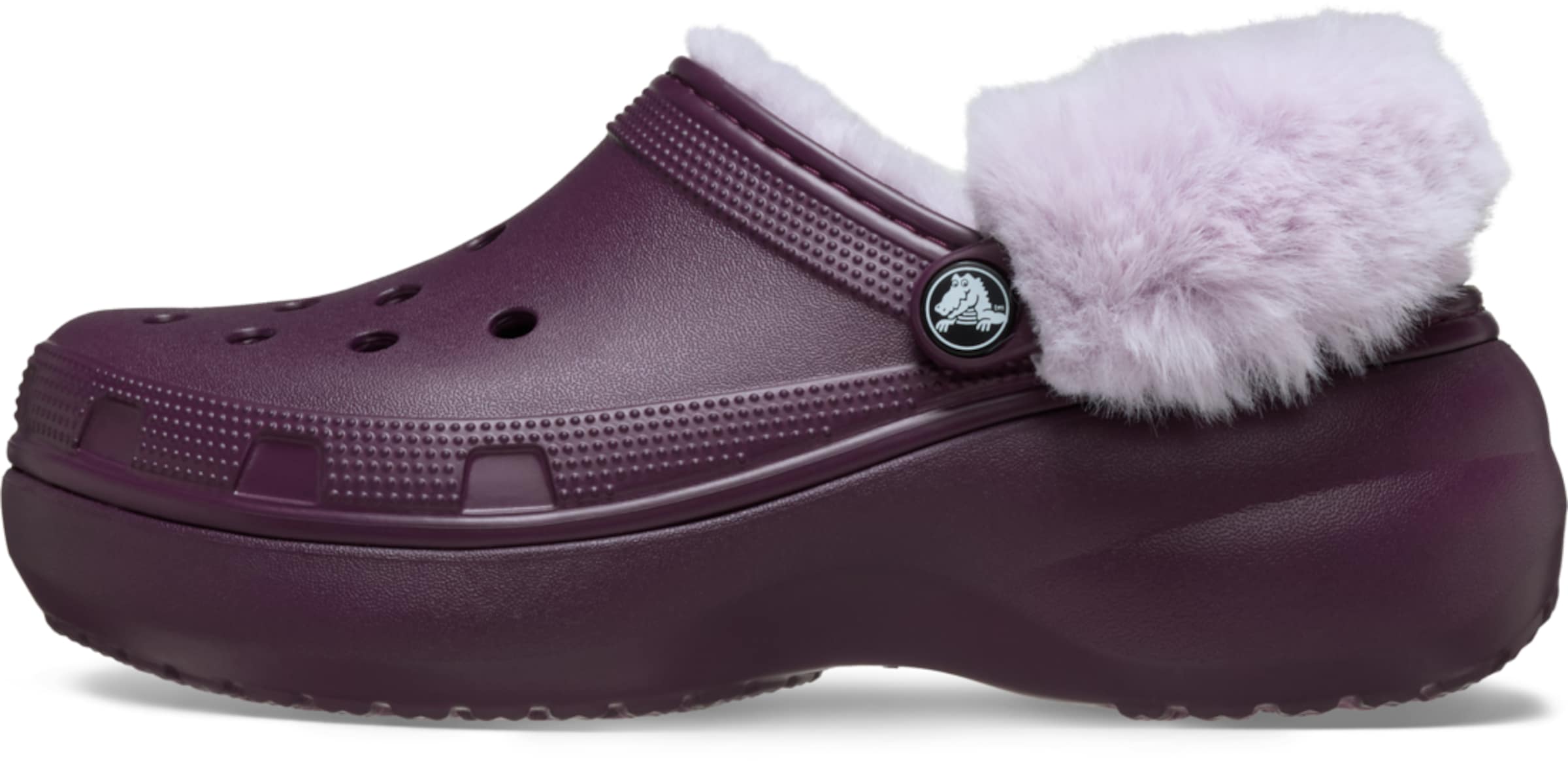 Crocs Σαμπό σε λιλά: μπροστά