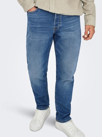 regular Jeans 'ONSYOKE' di Only & Sons in blu