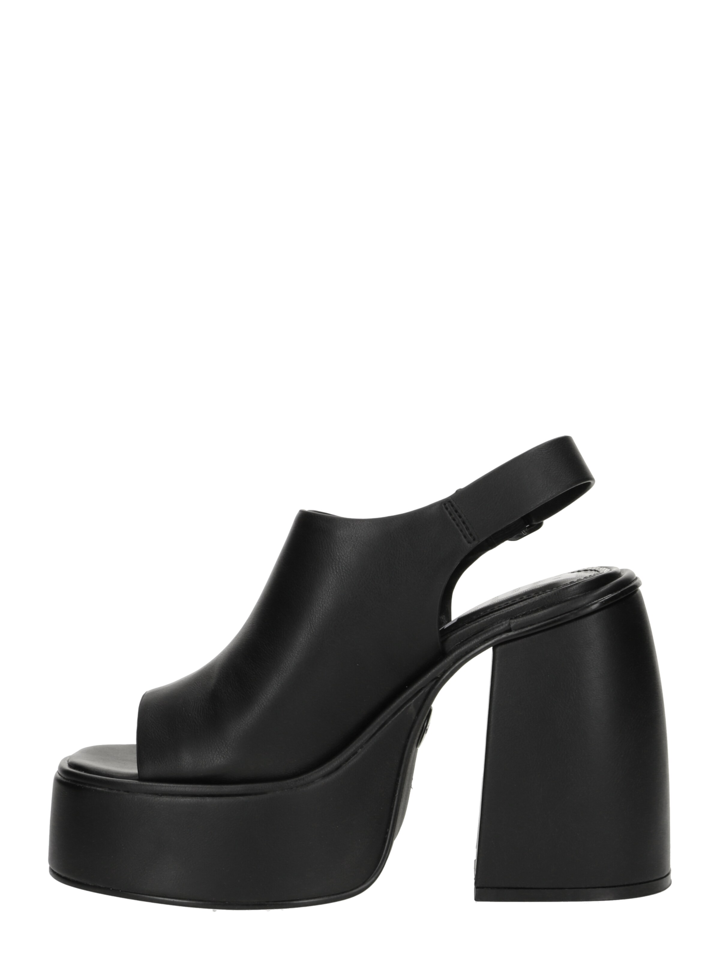 BUFFALO Босоножки 'HEART 2' в Черный