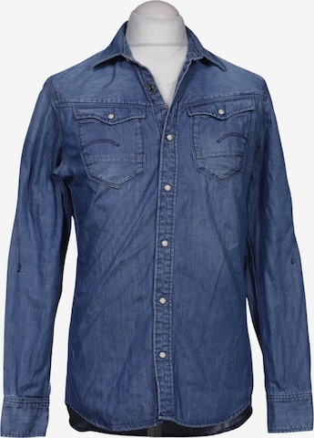 G-STAR Hemd M in Blau: Vorderseite