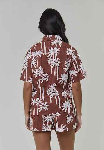 South Beach Blouse in Brown