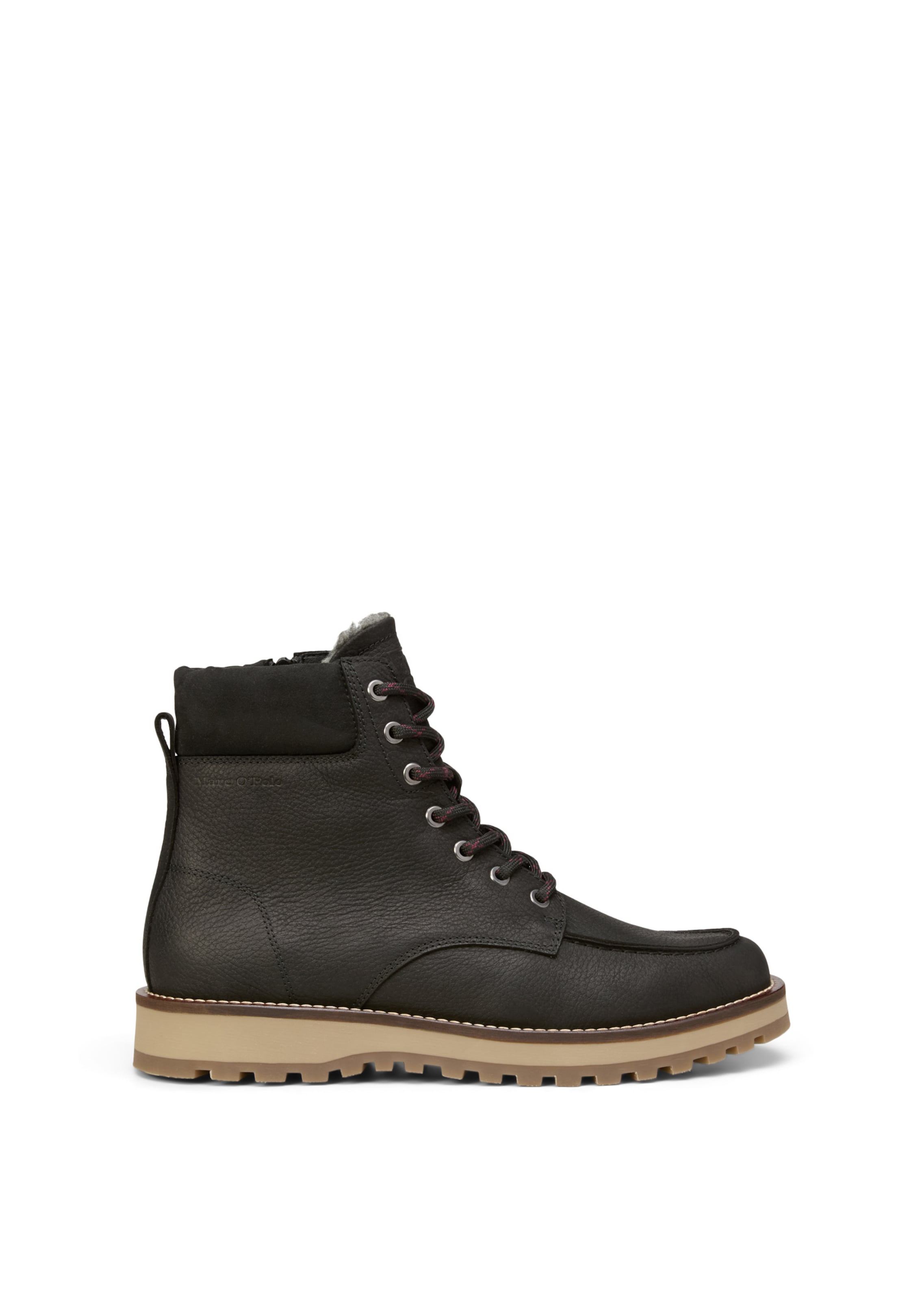 Bottines à lacets 'Jack' Marc O'Polo en noir