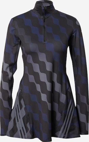 ADIDAS PERFORMANCE - Vestido deportivo 'Marimekko Run 3-Stripes' en negro: frente