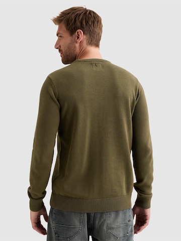 Pull-over 'Pullover with crewneck and artwork' PME Legend en vert