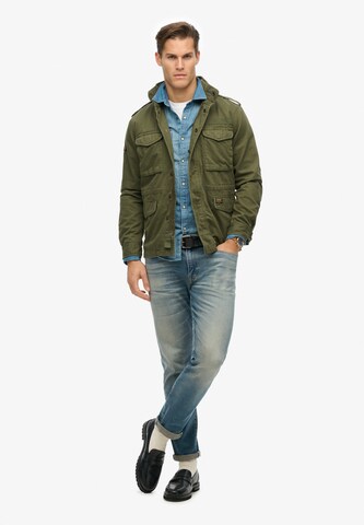 Superdry Tussenjas in Groen