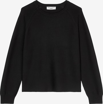 Marc O'Polo DENIM Pullover (GOTS) in Schwarz: predná strana