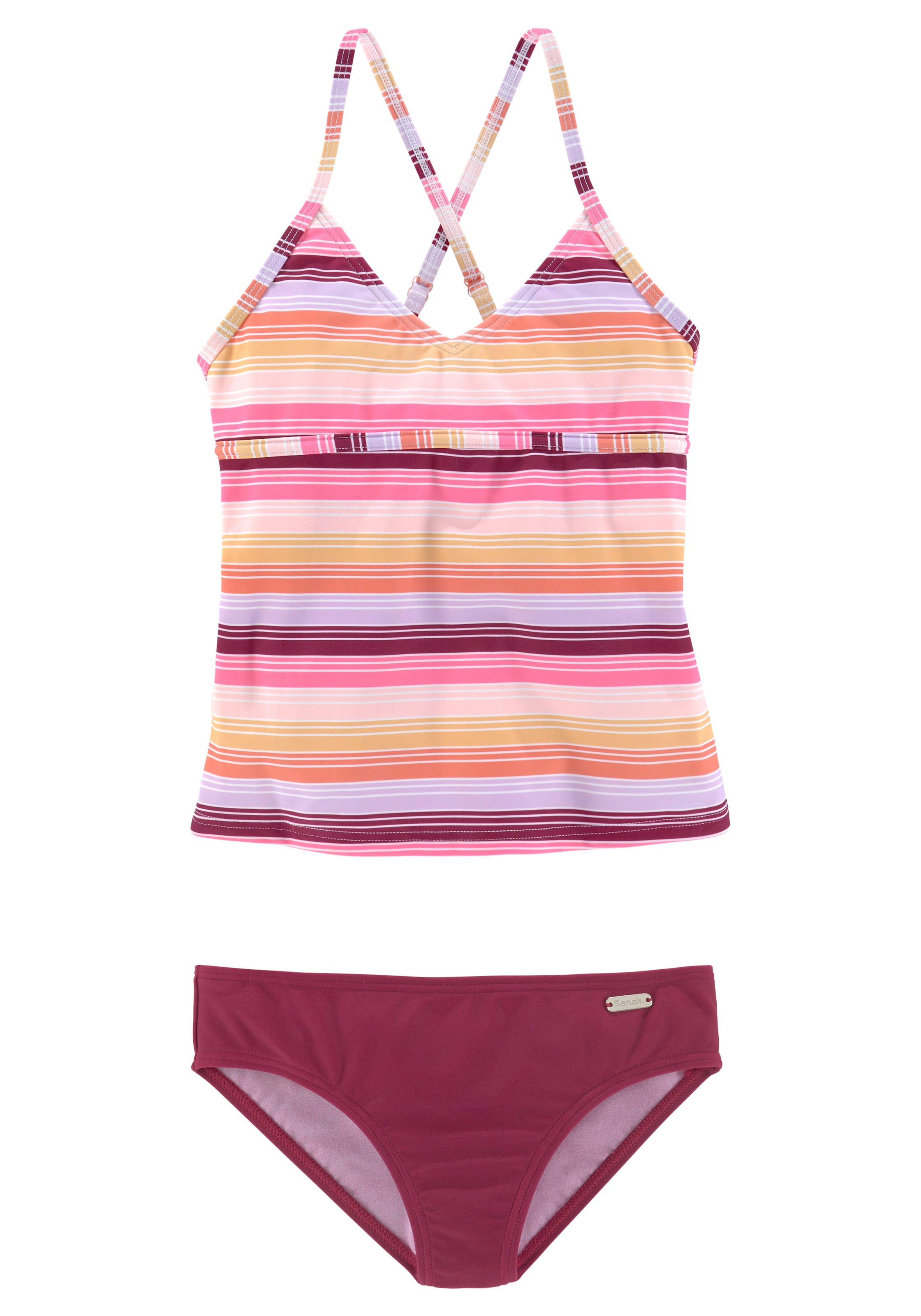 BUFFALO Бански тип бикини в розово: отпред