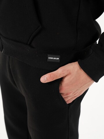 LOUIS LECLER Slim fit Trousers 'Dean' in Black