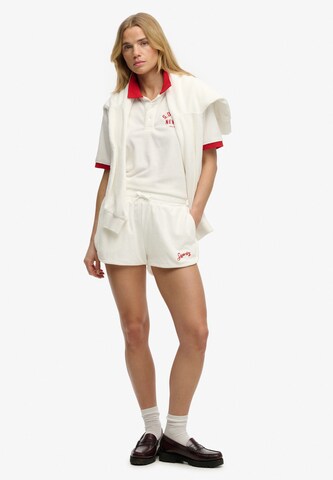 Superdry & Co Loose fit Pants 'Terry' in Beige