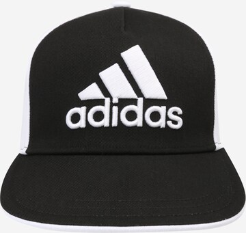 ADIDAS PERFORMANCE Athletic Hat in Black: front