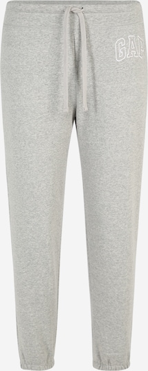 Gap Petite Pantalon 'HERITAGE' en gris chiné / blanc, Vue avec produit