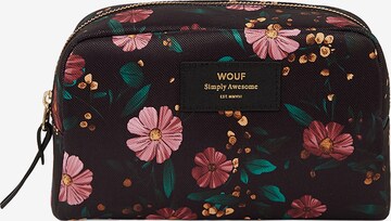 Wouf Toiletry Bag in Black: front