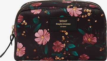 Wouf Toiletry Bag in Black: front