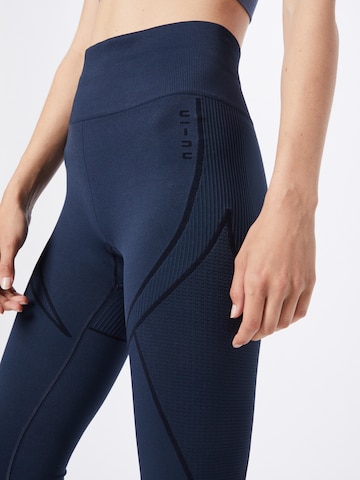 NU-IN Skinny Sporthose in Blau