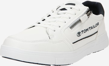 TOM TAILOR Sneakers laag in Wit: voorkant