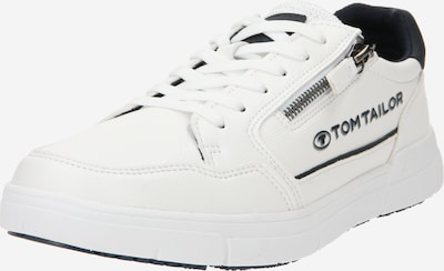 TOM TAILOR Sneakers laag in de kleur Zwart / Wit, Productweergave