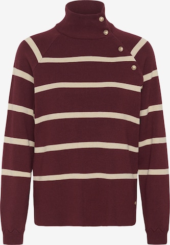 Cream - Jersey 'Dela' en rojo: frente