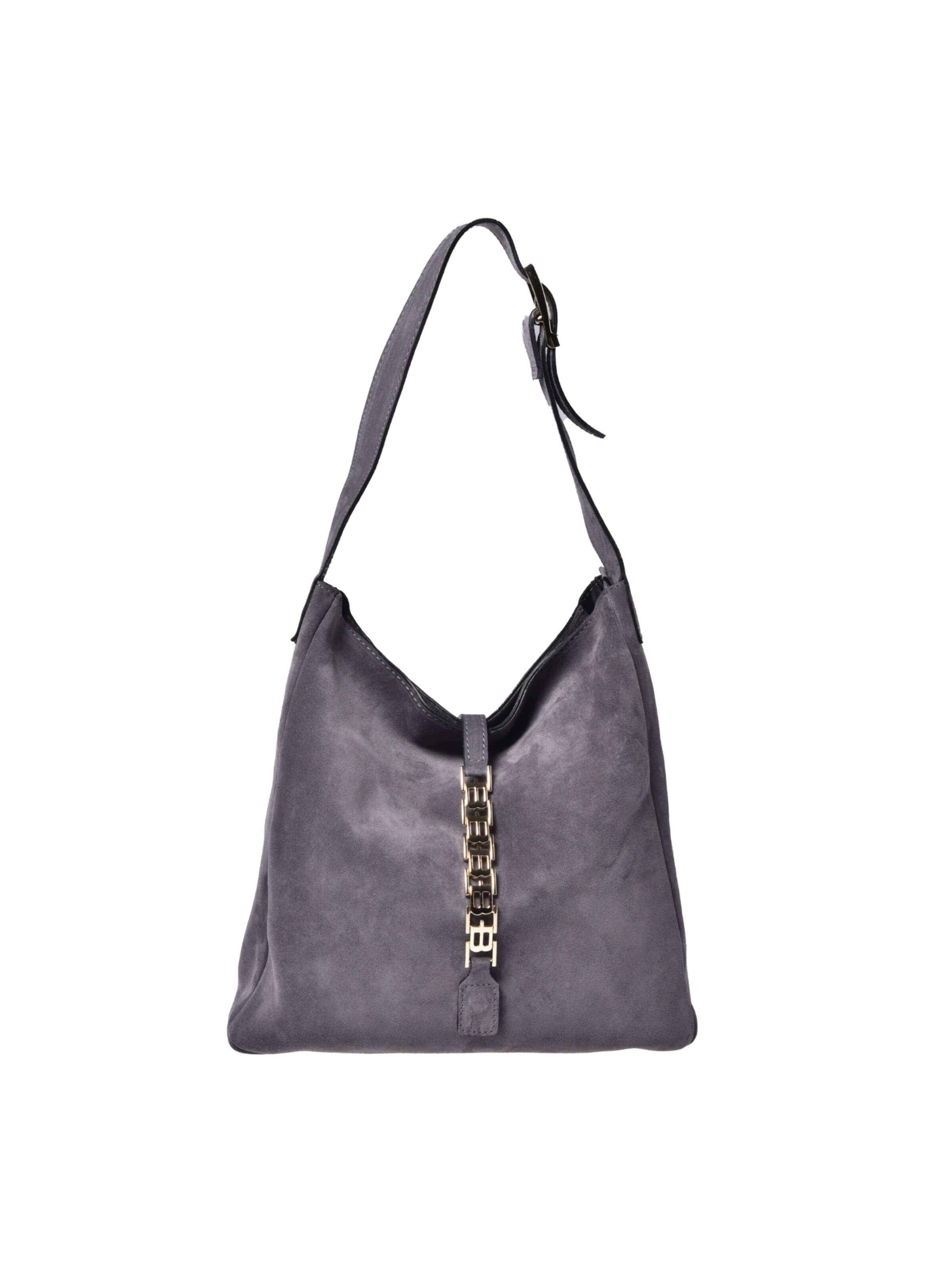 BALDININI Shoulder bag in Grey: front