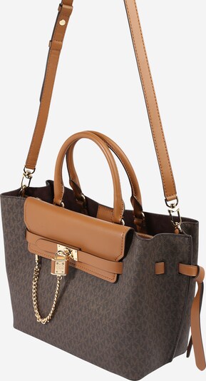 MICHAEL Michael Kors Ručna torbica u svijetlosmeđa / tamno smeđa / zlatna, Pregled proizvoda