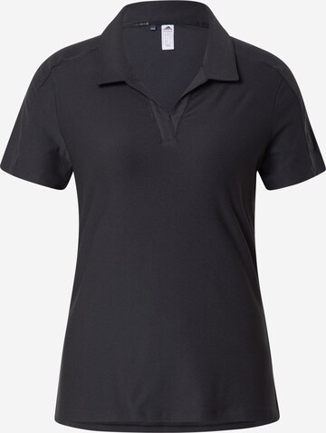 adidas Golf Koszulka funkcyjna w kolorze czarny: przód