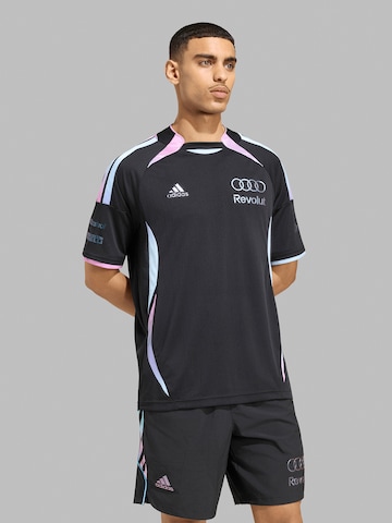 ADIDAS SPORTSWEAR Функциональная футболка 'Audi Revolut' в Черный: спереди
