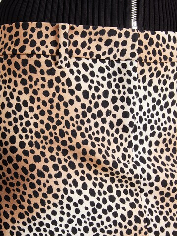 Jupe 'CHEETAH' MICHAEL Michael Kors en beige