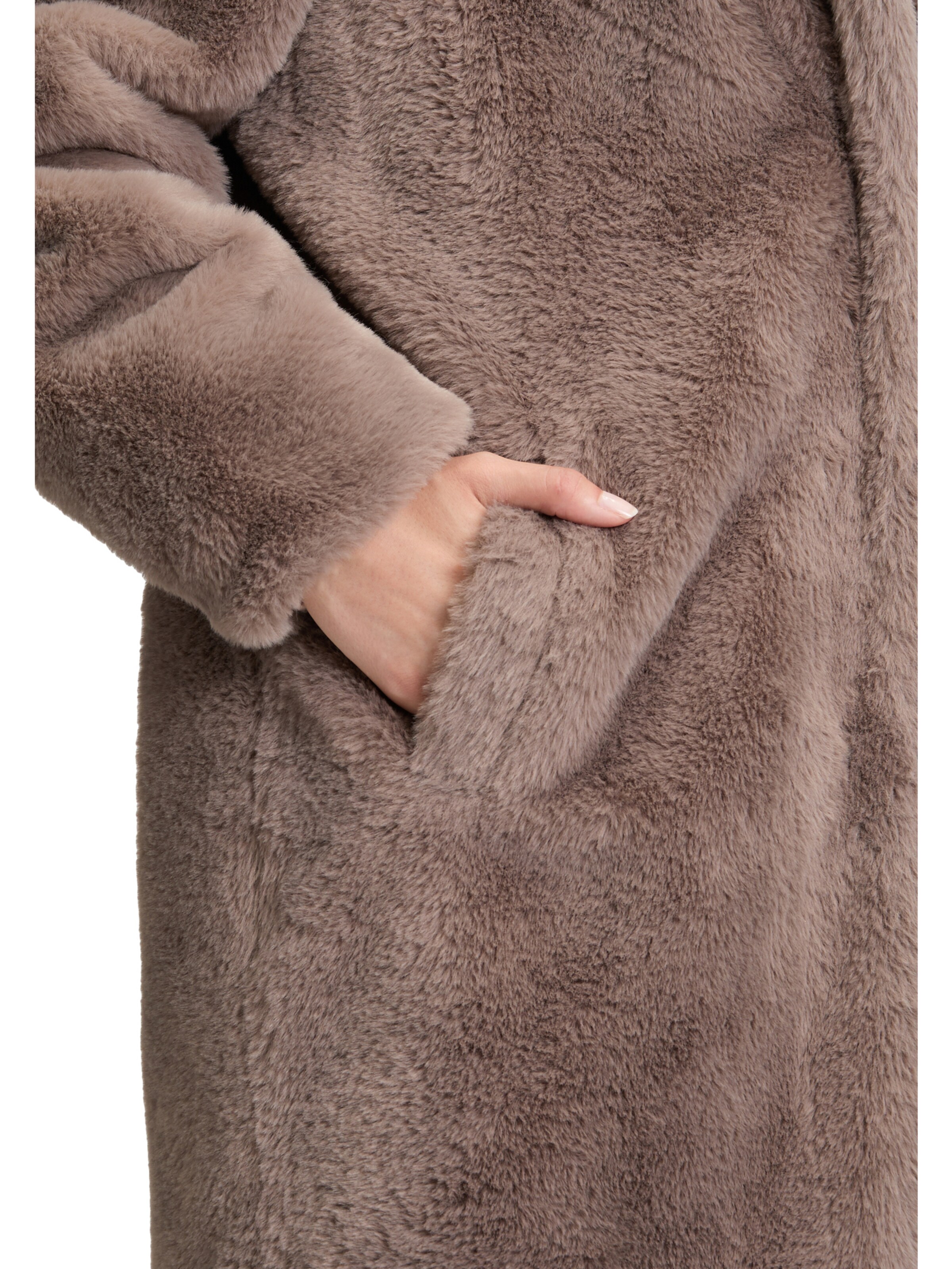 Cartoon Wintermantel in Grijs