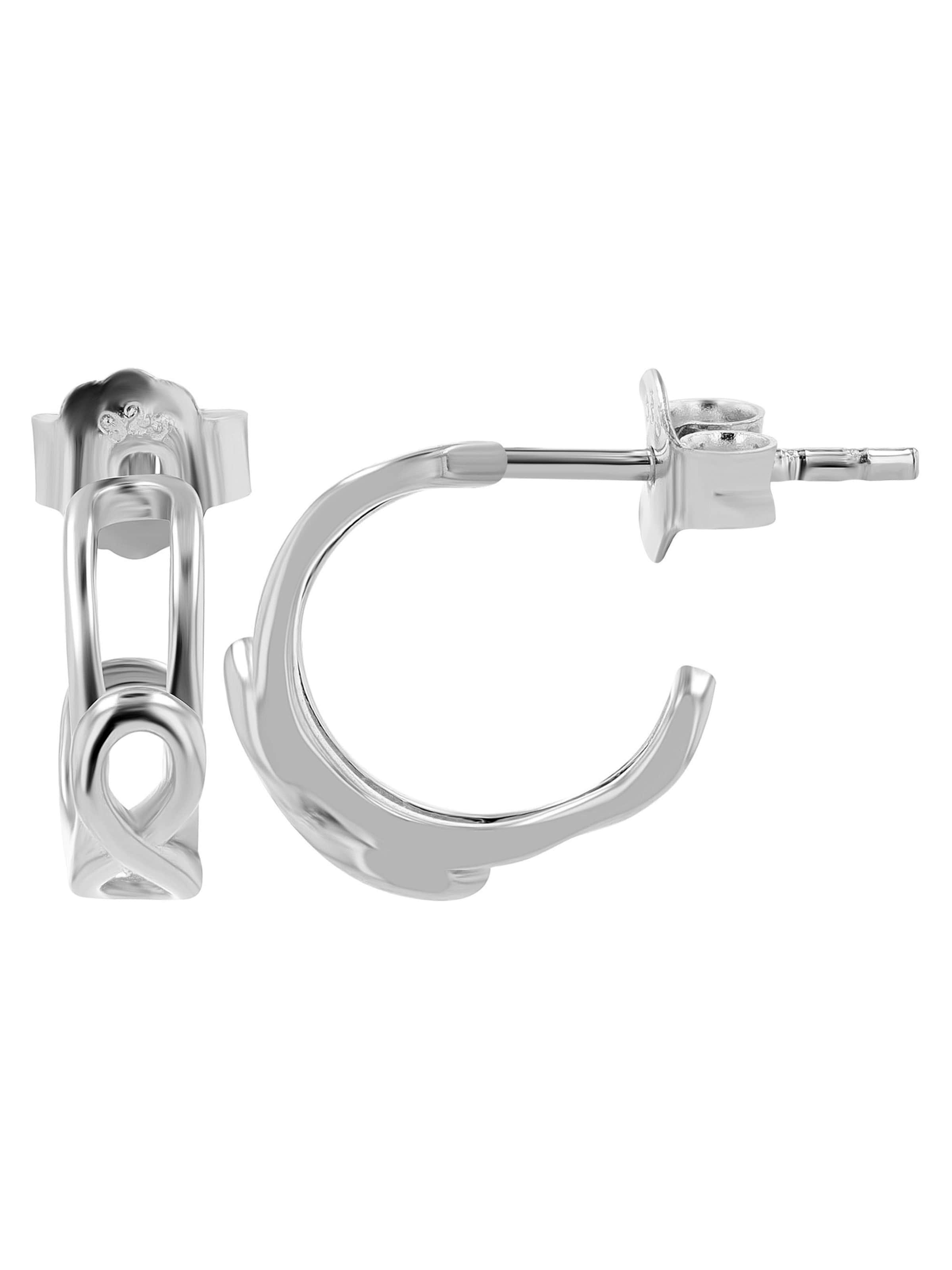 Akzent Earrings 'Ina, 925 Sterlingsilber, langlebig' in Silver