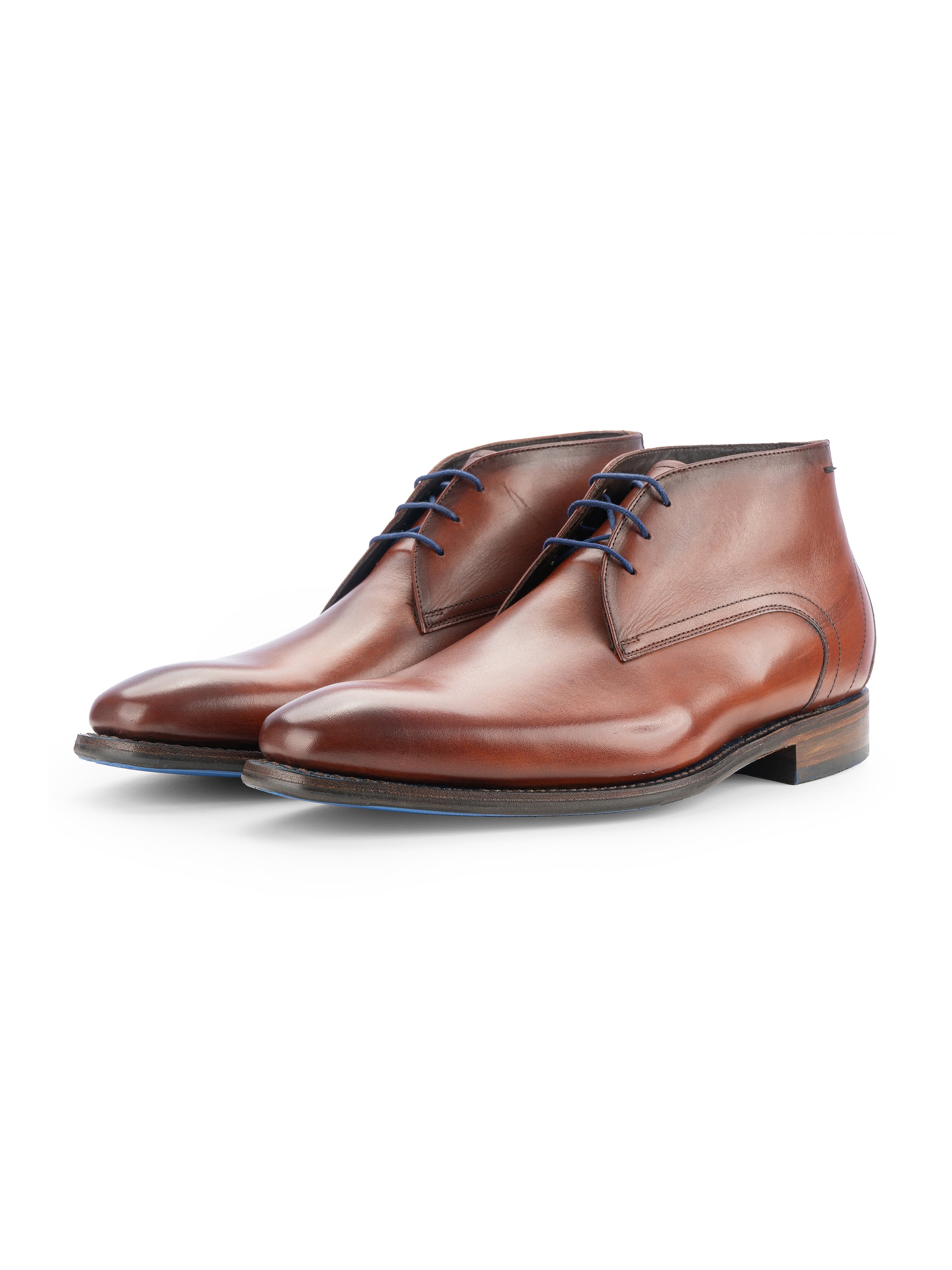 Floris van Bommel Chukka Boots 'De Loper 15' in Brown