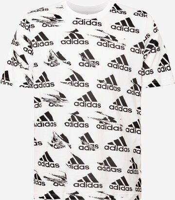 ADIDAS PERFORMANCE Sportshirt in Weiß: predná strana