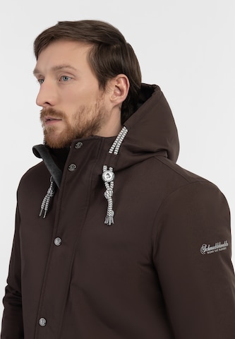 Schmuddelwedda Weatherproof jacket in Brown