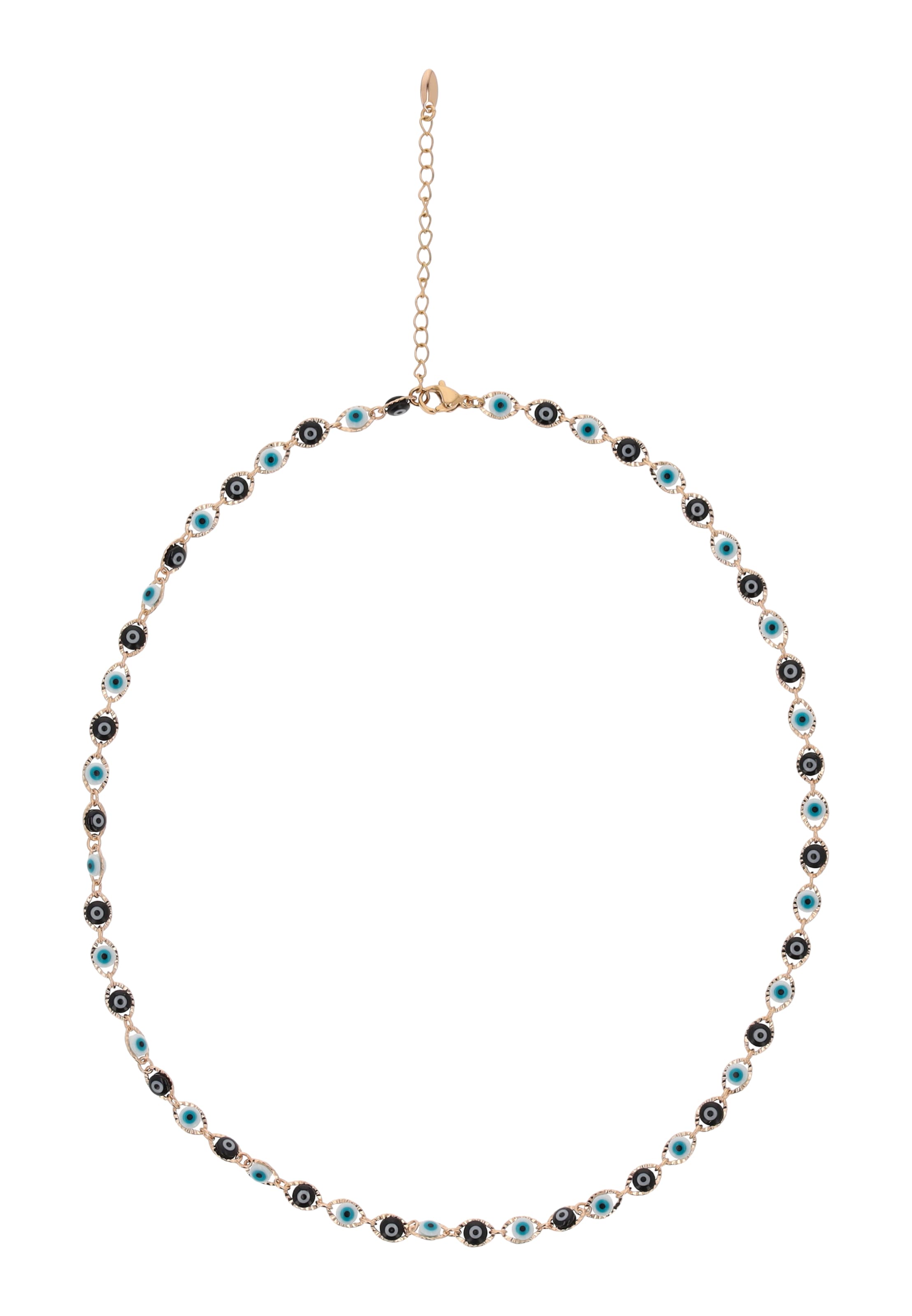 IZIA Necklace in Blue / Gold / Black, Item view