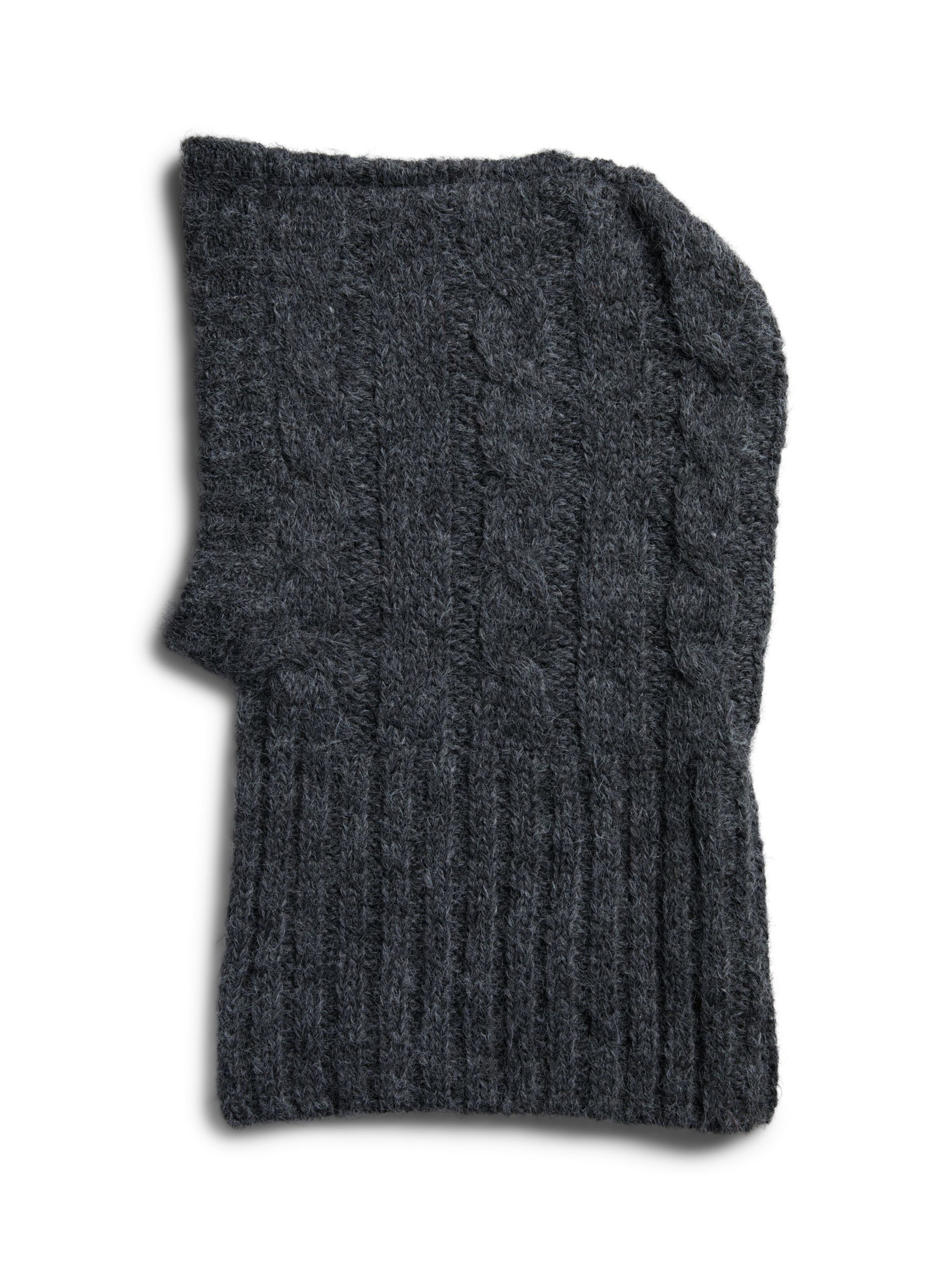 Berretto di PIECES in grigio: frontale