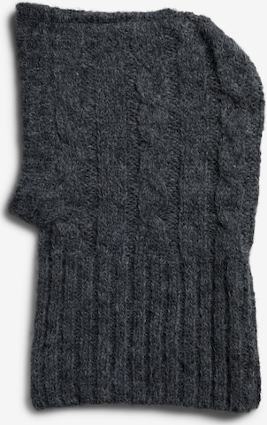 PIECES Beanie in Grey: front