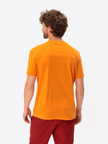 VAUDE Functioneel shirt 'Tekoa' in Oranje