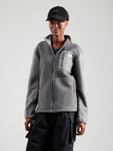 THE NORTH FACE Funktionsfleecejacka 'YUMIORI' i grå: framsida
