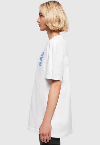Merchcode Shirt 'Good Vibes Only' in Weiß