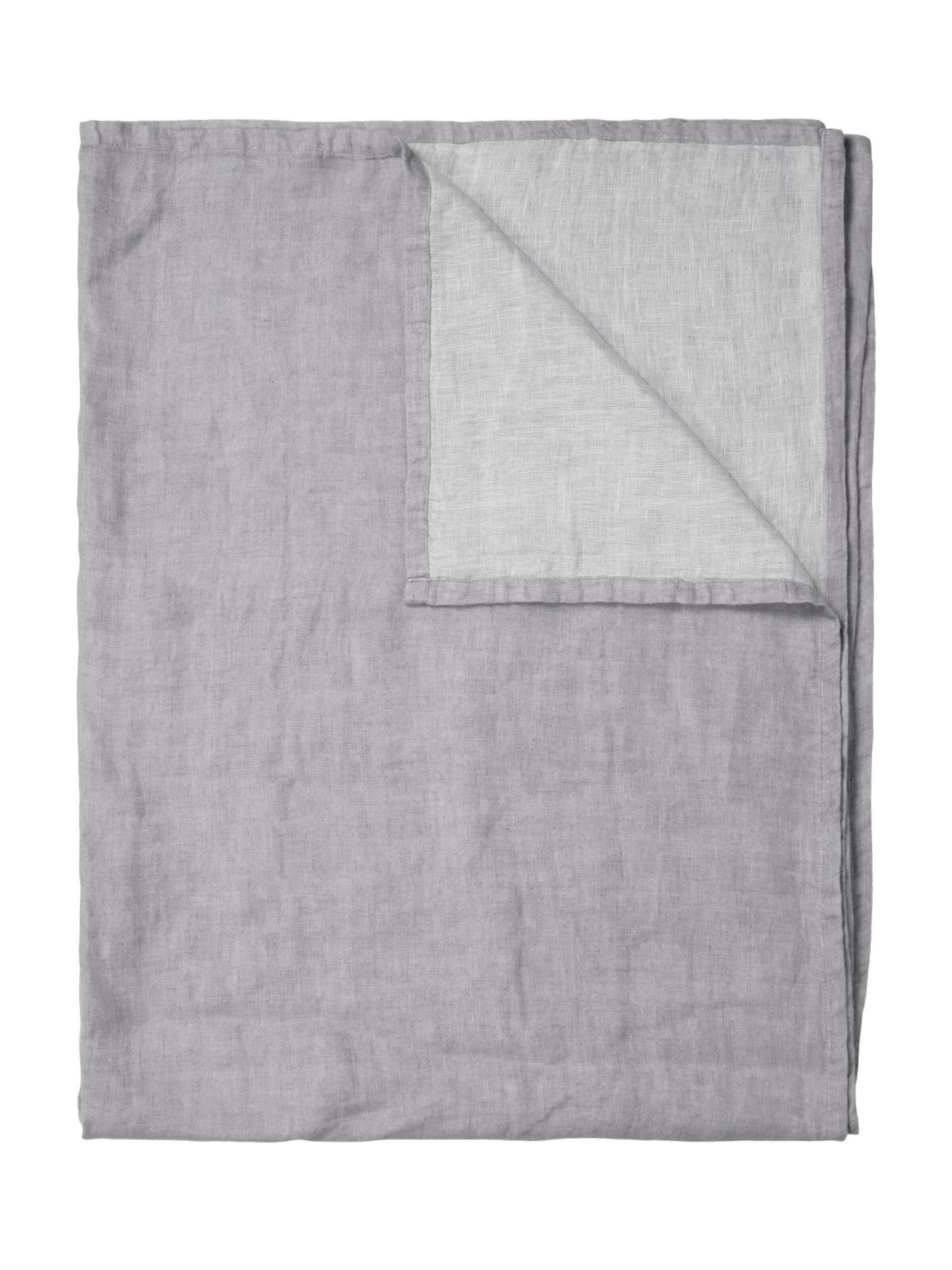 Marc O'Polo Blankets ' Linka ' in Grey: front