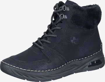 Bottines Rieker en noir : devant