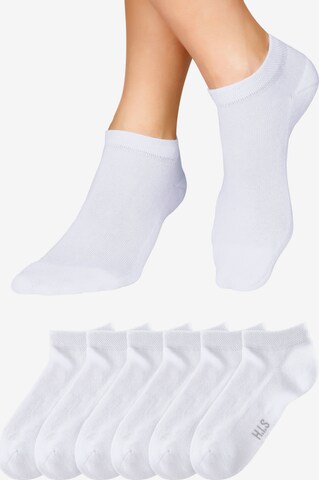 Chaussettes H.I.S en blanc : devant