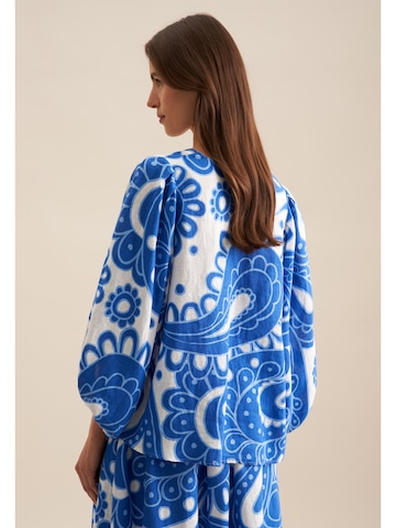 SEIDENSTICKER Shirt 'Schwarze Rose' in Blue