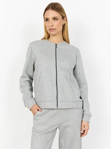 Giacca di felpa di Soyaconcept in grigio: frontale