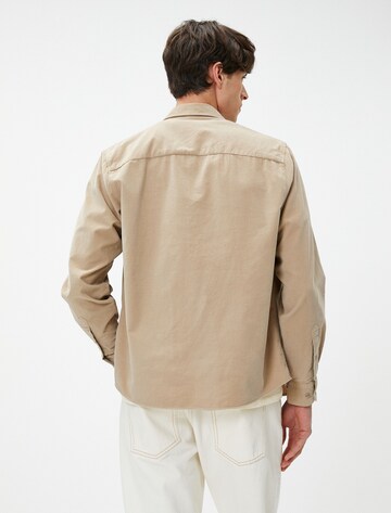 Koton Regular fit Overhemd in Beige