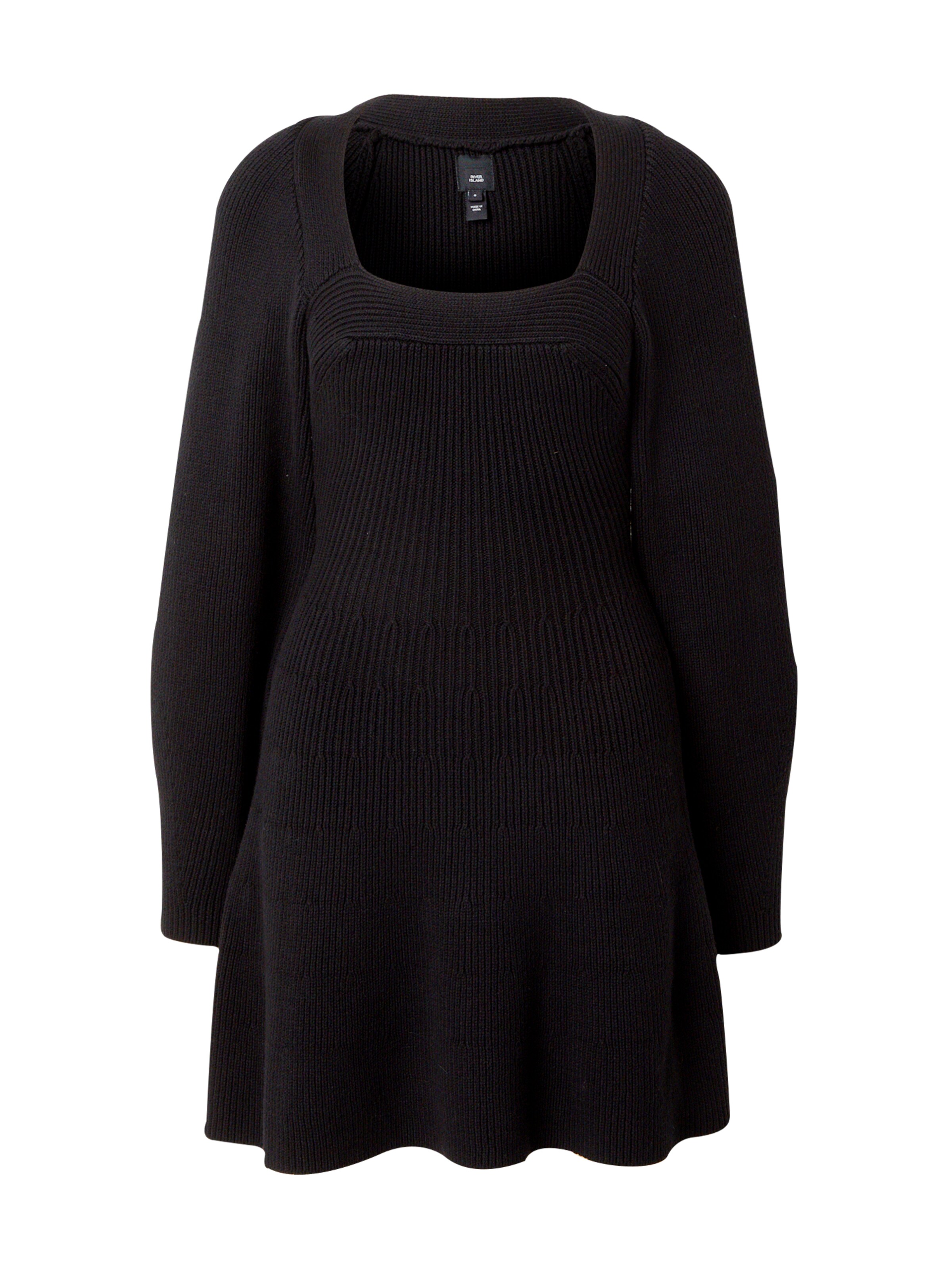 River Island Neulemekko 'TAYLA' värissä musta: etupuoli