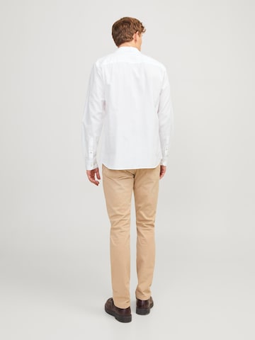 balta JACK & JONES Standartinis modelis Marškiniai 'Summer'