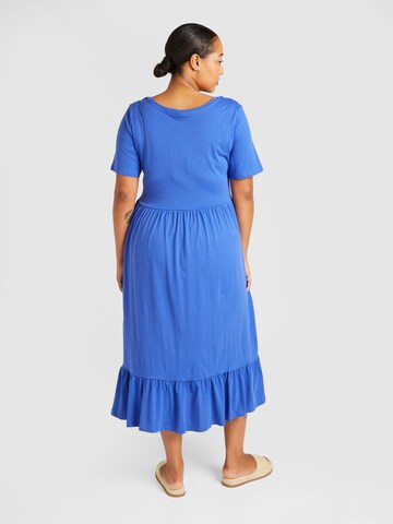 ONLY Carmakoma Kleid 'MAY' in Blau