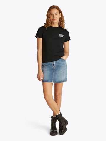 Tommy Jeans Tričko – černá