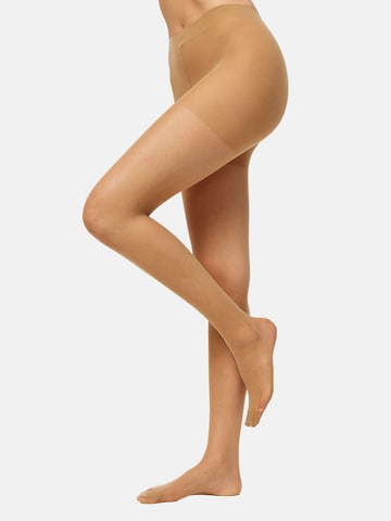 Nur Die Fine tights ' Goodbye Laufmaschen Energy 20 DEN ' in Beige