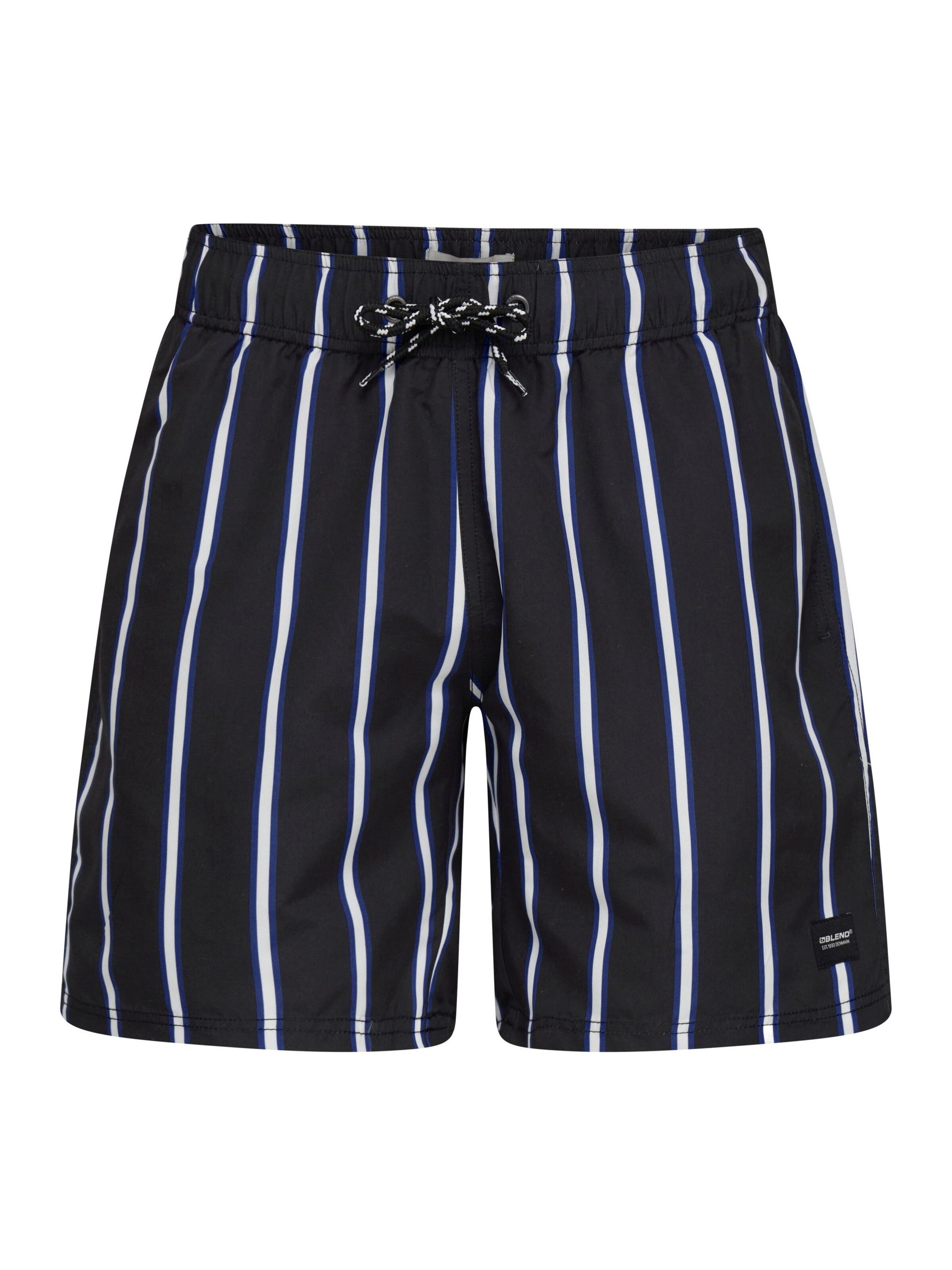 Maillot de bain ' BHRick ' BLEND en noir : devant