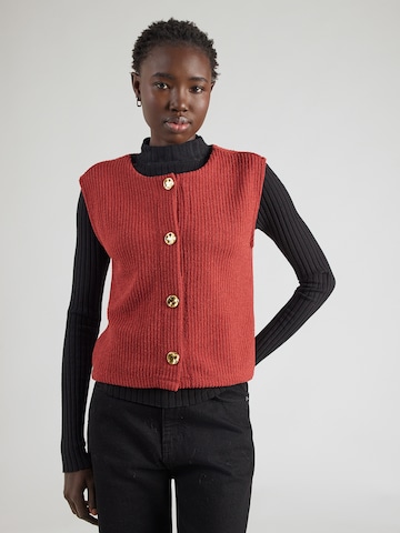 ONLYPrsluk 'ONLVICKI' - crvena boja: prednji dio